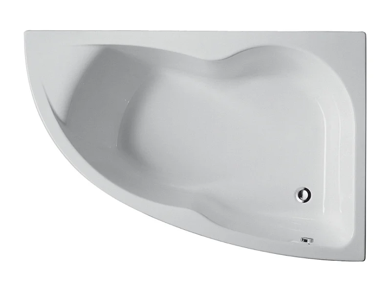 Pack baignoire d'angle 150 x 100 cm JACOB DELAFON Micromega Duo version droite  + tablier de baignoire