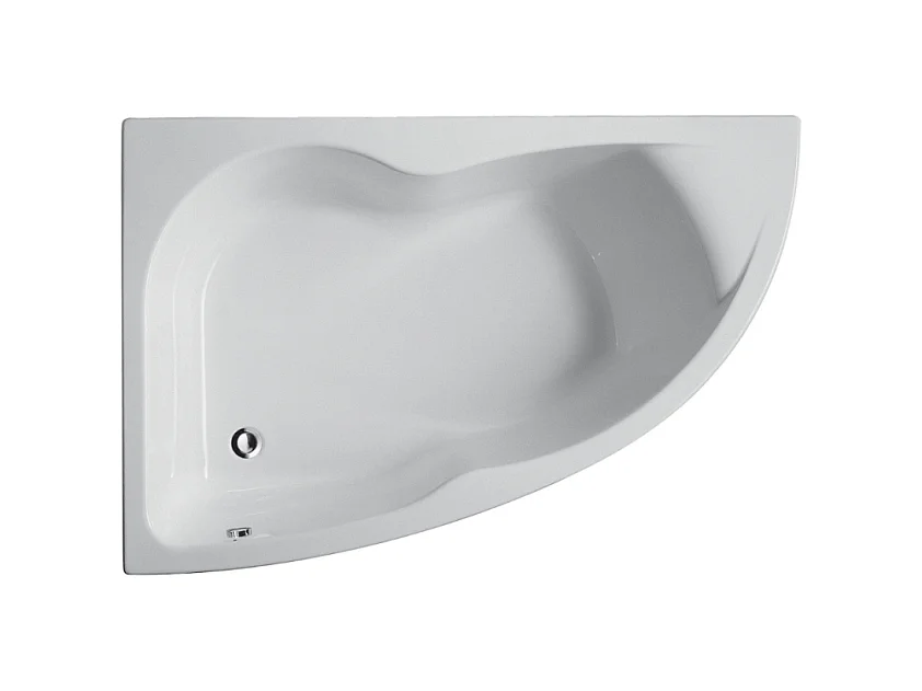 Pack baignoire d'angle 150 x 100 cm JACOB DELAFON Micromega Duo version gauche  + tablier de baignoire