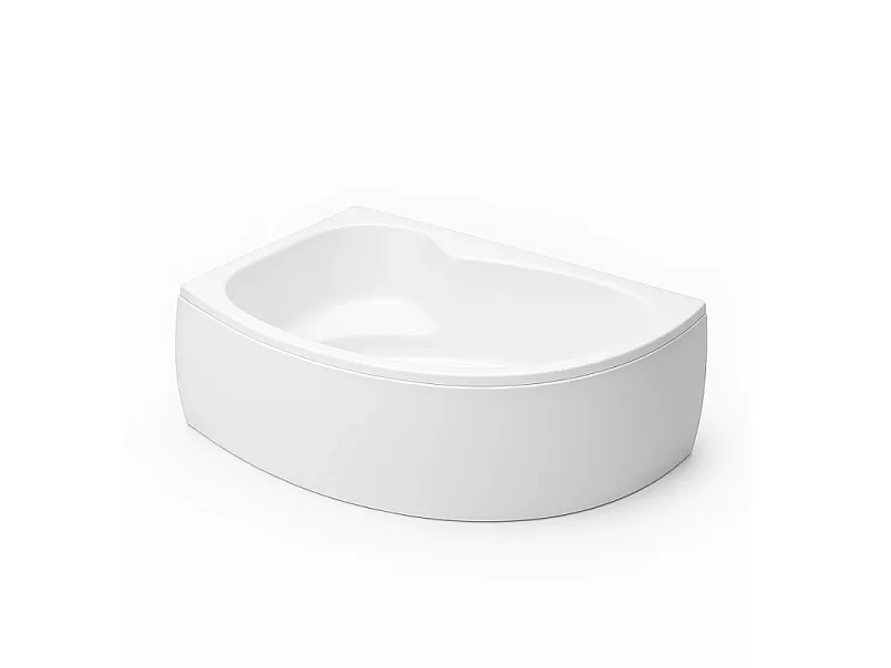 Pack baignoire d'angle 150 x 100 cm JACOB DELAFON Micromega Duo version gauche  + tablier de baignoire