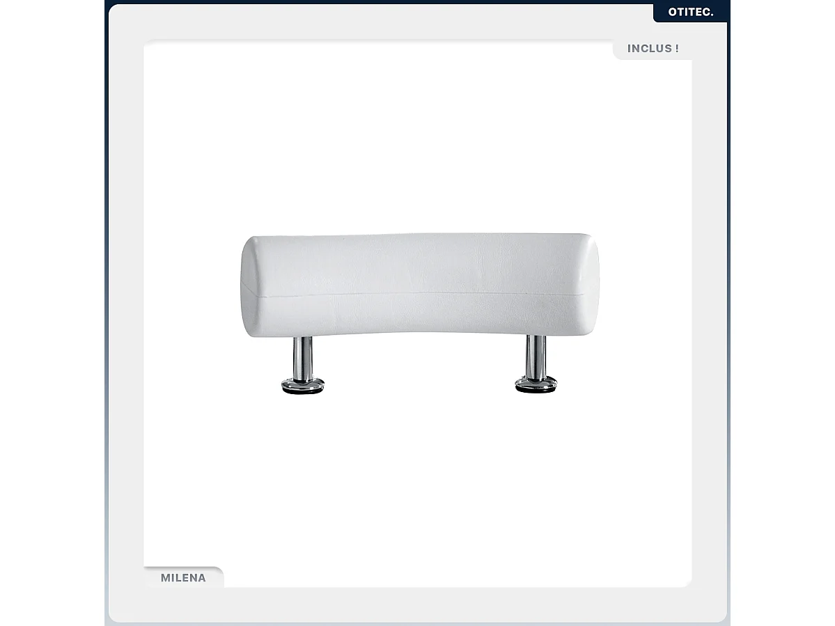 Baignoire asymétrique - 150 x 100 cm - Droite - sans Habillage - avec Pieds - Poignées - Repose-tête - Vidage Chrome - NATALIA PREMIUM