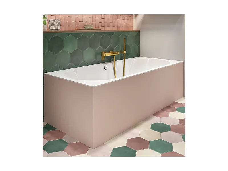 Baignoire droite 180 X 80 VILLEROY & BOCH Oberon 2.0 blanc mat