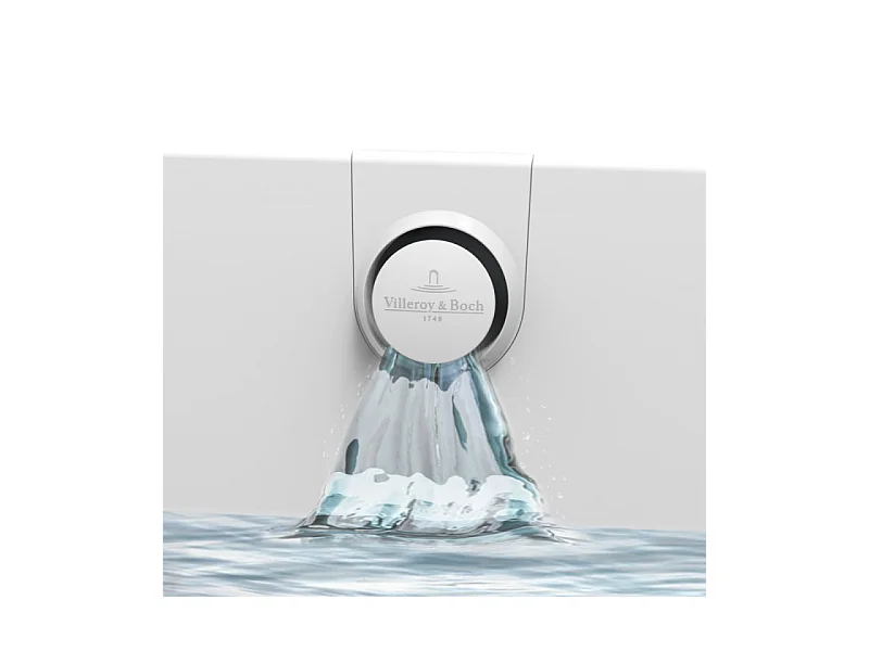 Baignoire droite 180 X 80 VILLEROY & BOCH Oberon 2.0 blanc mat