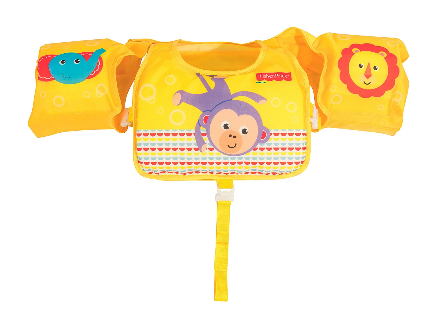 Brassards et Gilet - Fisher Price - Jaune