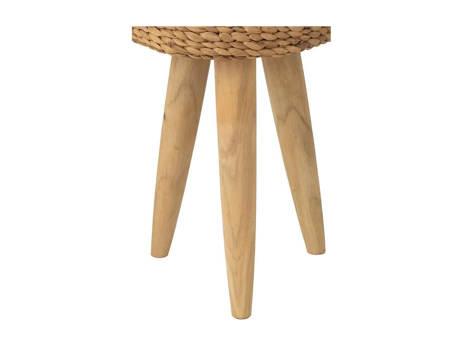 Tabouret Design en Teck "Puglia" 40cm Naturel