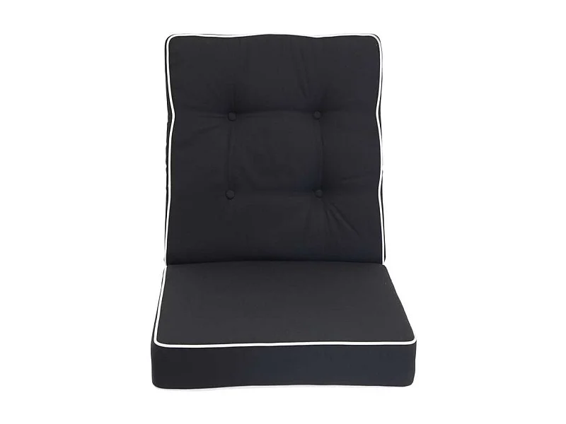 Cojín de jardín Fura negro.