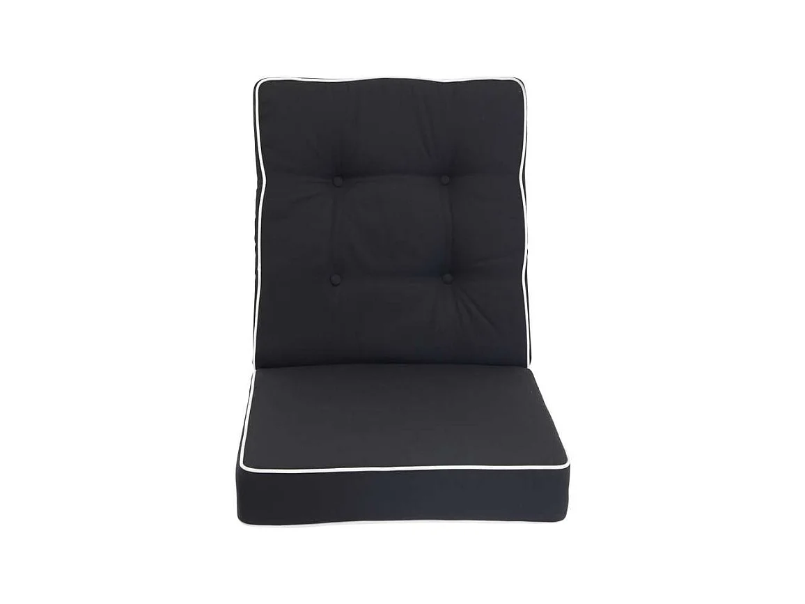 Coussin de Chaise "Fura" 115cm Noir