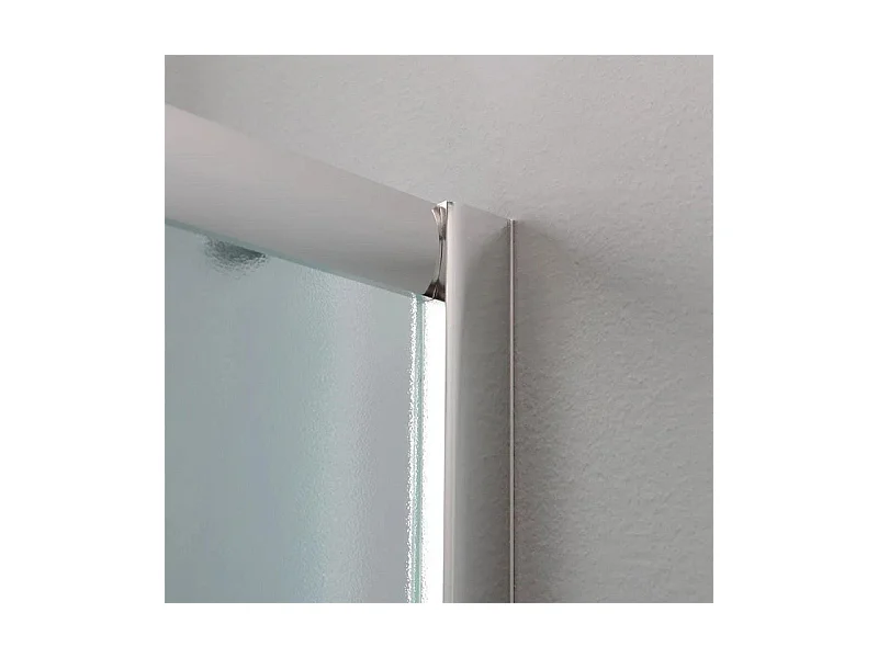 Półokrągłe pudełko na dokumenty „Genova” z 2 ante scorrevoli z nieprzezroczystego szkła umiarkowanego cm 80x80 185h