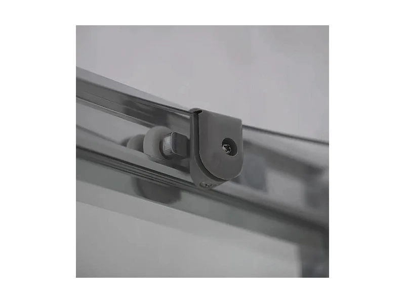 Box doccia semicircolare con ante scorrevoli "Ferrara Two" in vetro temperato cm 90x90 195h