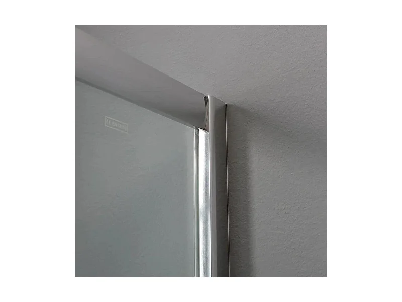 Boîte doccia semi-circulaire "Genova" avec 2 ante scorrevoli en vert temperato lucide cm 90x90 185h