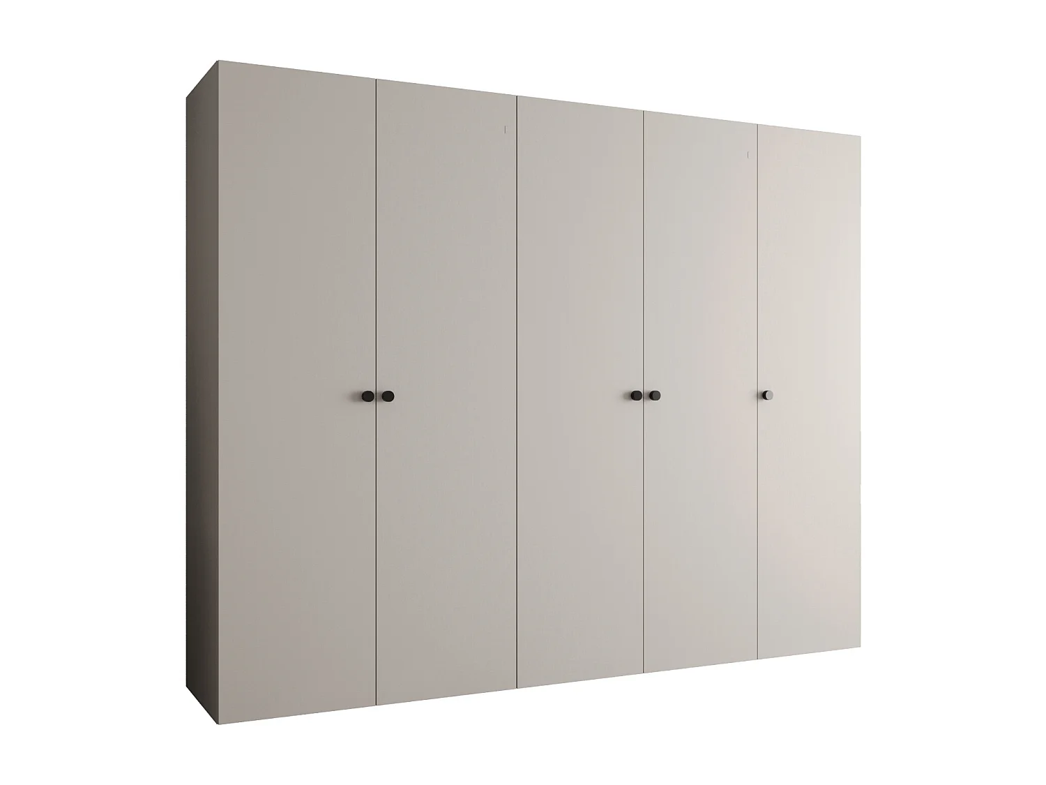 Kleerkast Parma 1 202/250/52 5-deurs (kasjmier)