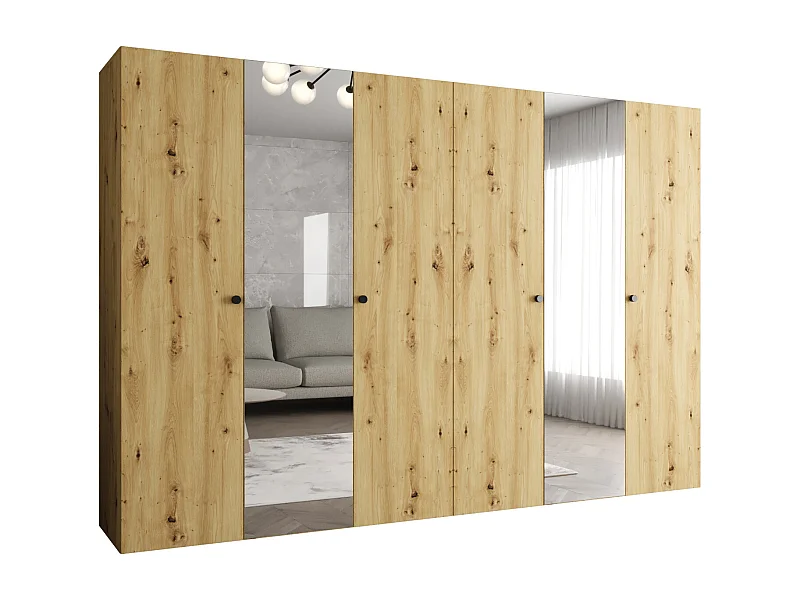 Drehtürenschrank Parma 2 202/300/52 6-türig (Artisan)