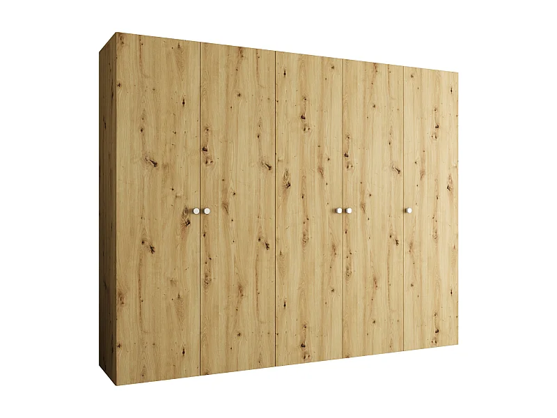 Drehtürenschrank Parma 1 202/250/52 5-türig (Artisan)