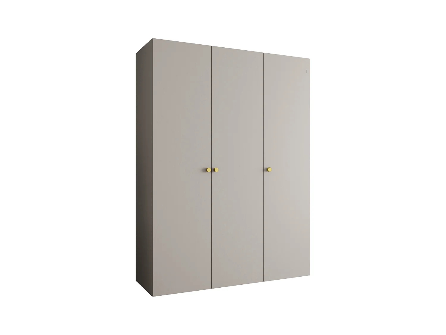 Armoire à portes battantes Parma 1 202/150/52 3 portes (Cachemire)