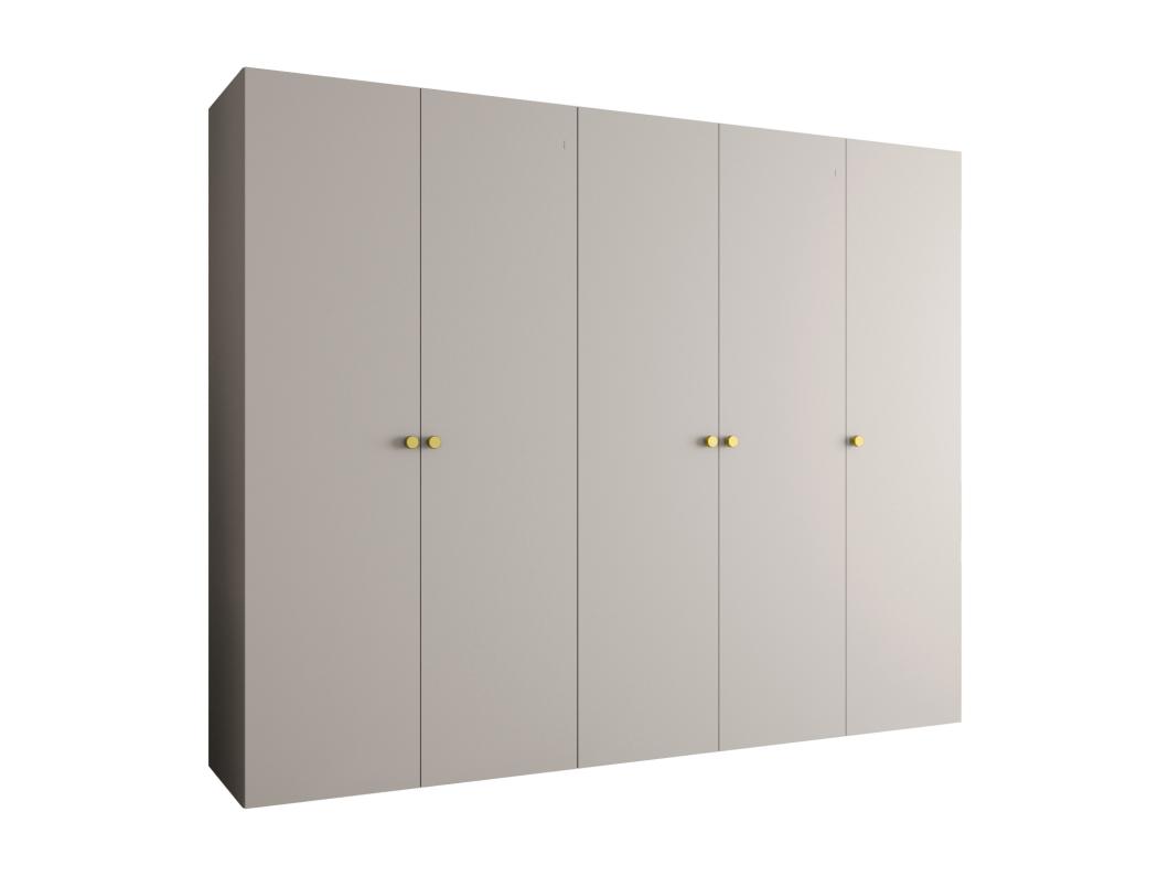 Kleerkast Parma 1 202/250/52 5-deurs (kasjmier)