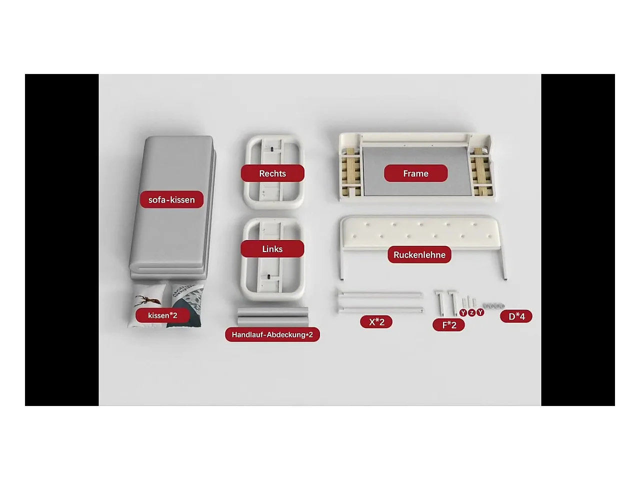 Canapé-lit Extensible 150 cm, Canapé avec Fonction de Couchage et Espace de Rangement, Canapé Convertible pour Petits espaces et Salon, Gris foncé et Blanc (150 cm)