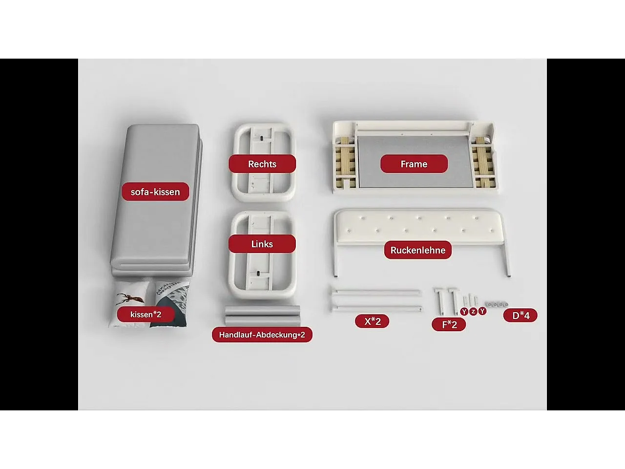 Canapé-lit Extensible 150 cm, Canapé avec Fonction de Couchage et Espace de Rangement, Canapé Convertible pour Petits espaces et Salon, Gris foncé et Blanc (150 cm)