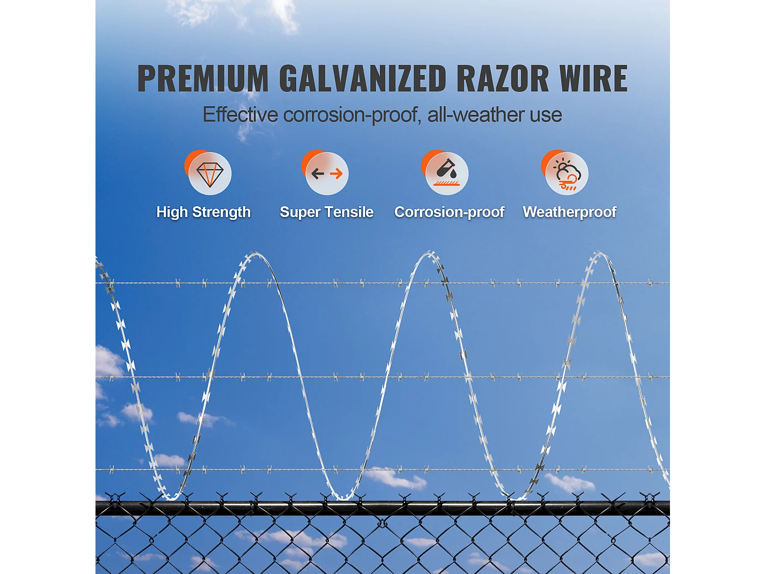 Drut Tarczowy SucceBuy 30 m 2 Rolety, Ogrodzenie z Drutu Tarczowego dla Ogrodzenia Strzyżowego