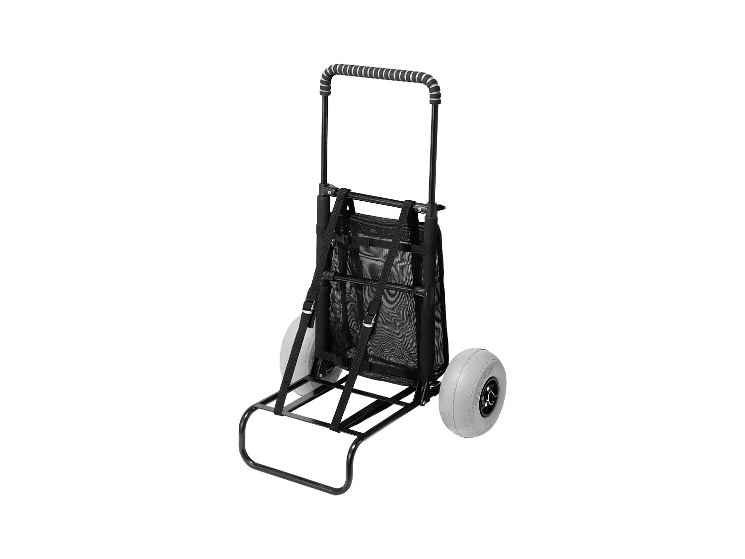 Carro de Playa SucceBuy, con Grandes Ruedas: 228,6 mm Ruedas de Ballón para la Playa y el Jardinería