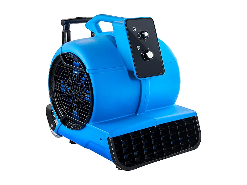 Soffiatore da Pavimento SucceBuy - 1400 giri/min, 4000 CFM, 3 Angoli di Soffiaggio, 3 Velocità, Portatile per Asciugatura e Raffreddamento