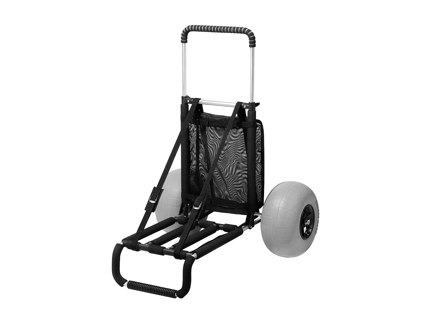 Carrello da Spiaggia SucceBuy, con Grandi Ruote - Ruote da 304 mm per Spiaggia e Giardinaggio