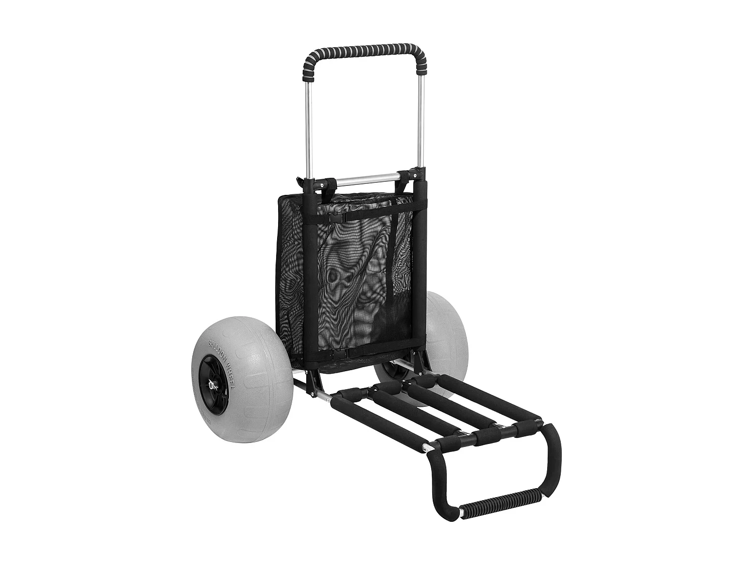 Carrello da Spiaggia SucceBuy, con Grandi Ruote - Ruote da 304 mm per Spiaggia e Giardinaggio