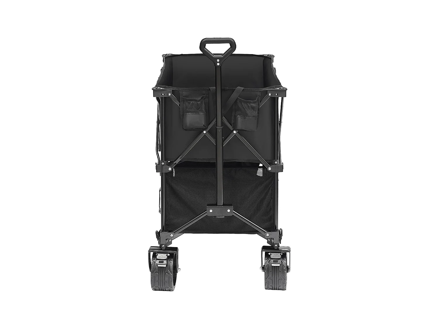 Chariot Pliable SucceBuy Chariot Pliable 400 L Chariot de Plage Robuste Capacité de 204.11 kg