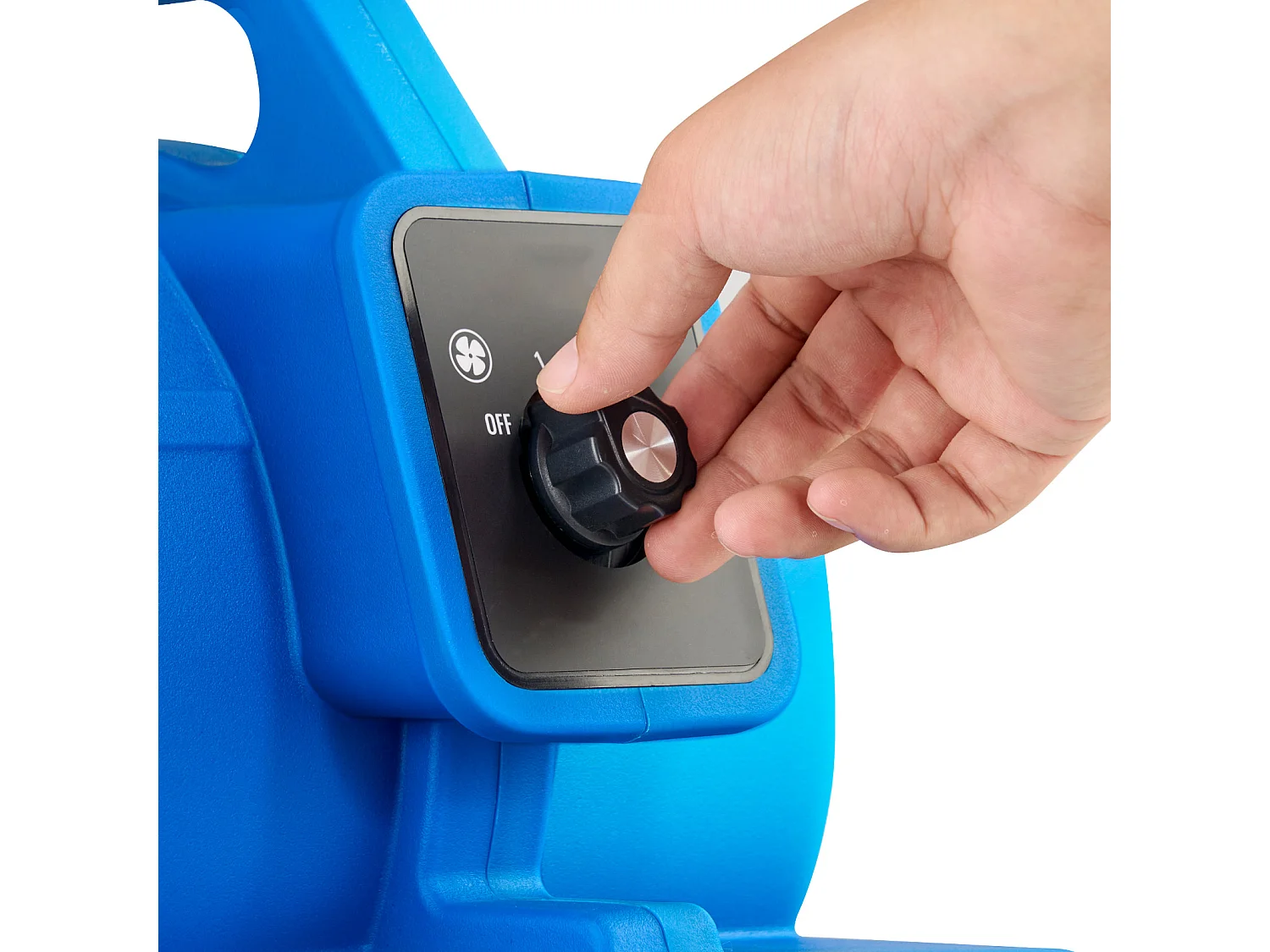 Soffiatore da Pavimento SucceBuy - 1360 giri/min, 600 CFM, 4 Angoli di Soffiaggio, 3 Velocità, Portatile per Asciugatura e Raffreddamento