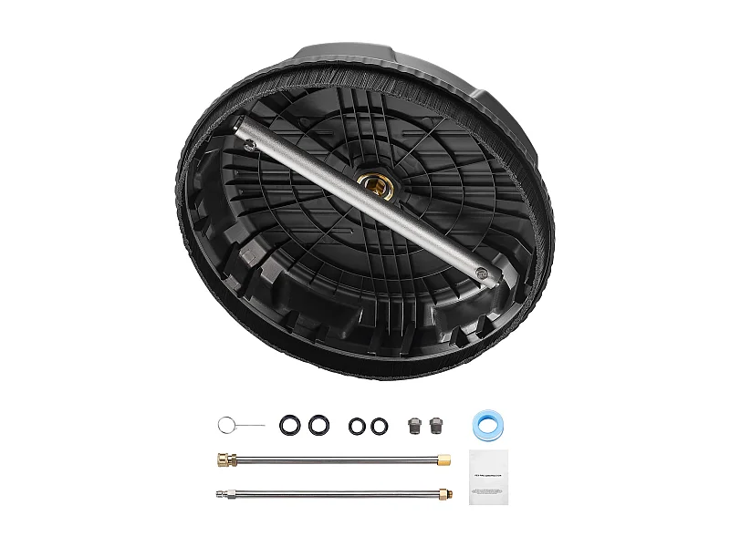 Detergente per Superfici SucceBuy Idropulitrice per Superfici da 38.5cm, 210.92 Kgf/cm², Plastica, 2 Lance Estensibili.