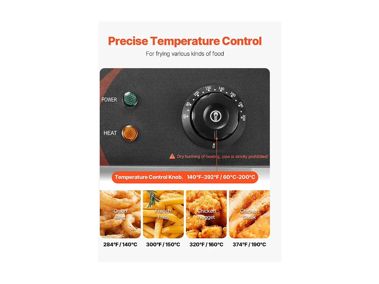 Friteuse SucceBuy 5000W 12L Friteuse Électrique Commerciale à Double Réservoir en Acier Inoxydable