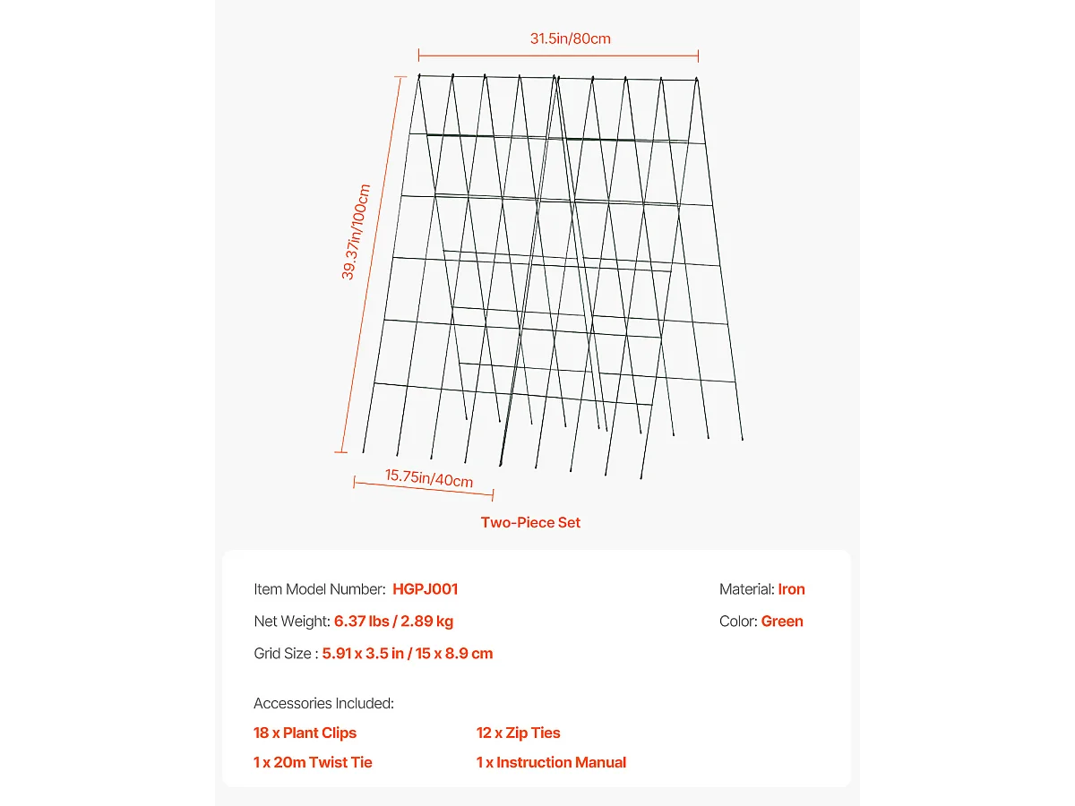 Rooster Voor Komkommers SucceBuy Opvouwbaar Rooster Voor Komkommers 99.06 X 81.28 Cm Voor Tuinplanten