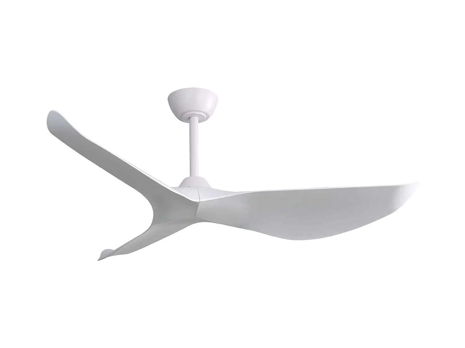 52-Zoll-Deckenventilator - Deckenventilator mit 3 ABS-Flügeln und 6-Gang-Fernbedienung - für das wohnzimmer