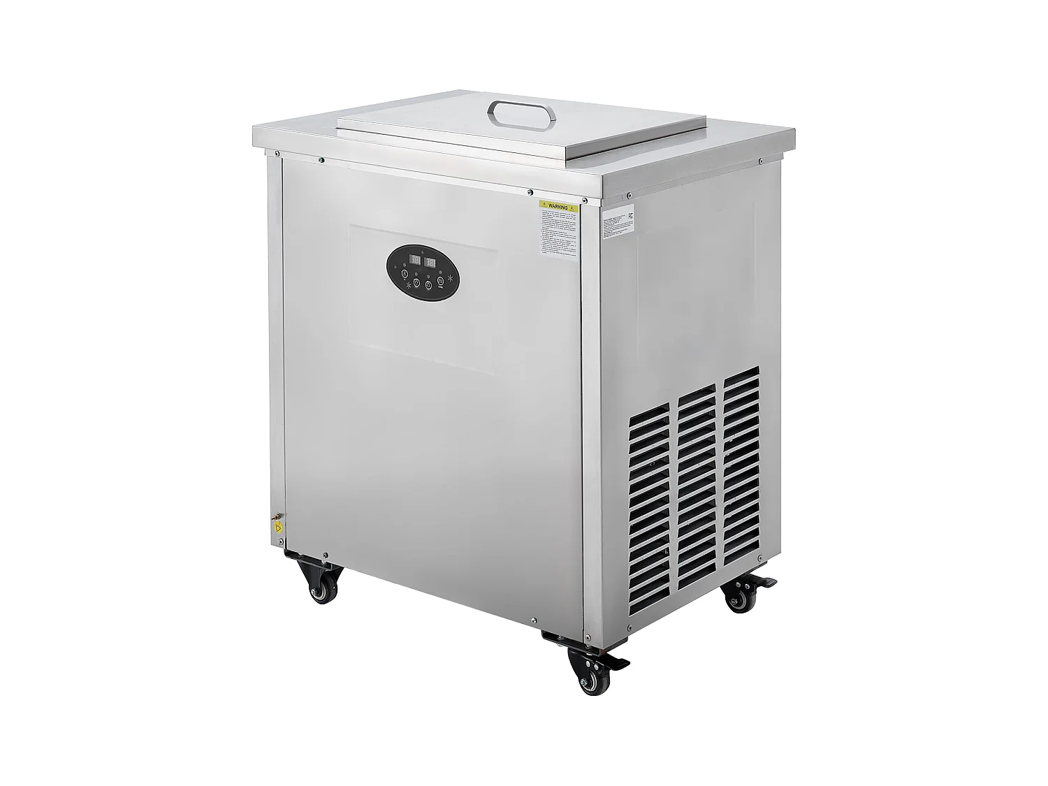 Sorbetière Machine à Glace SucceBuy Commerciale avec 2 Moules - Machine à Glace Commerciale 52 Pièces pour Entreprise