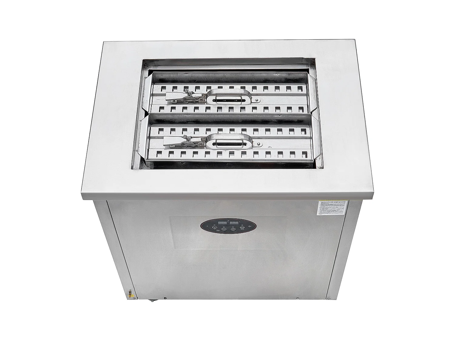 Sorbetière Machine à Glace SucceBuy Commerciale avec 2 Moules - Machine à Glace Commerciale 52 Pièces pour Entreprise