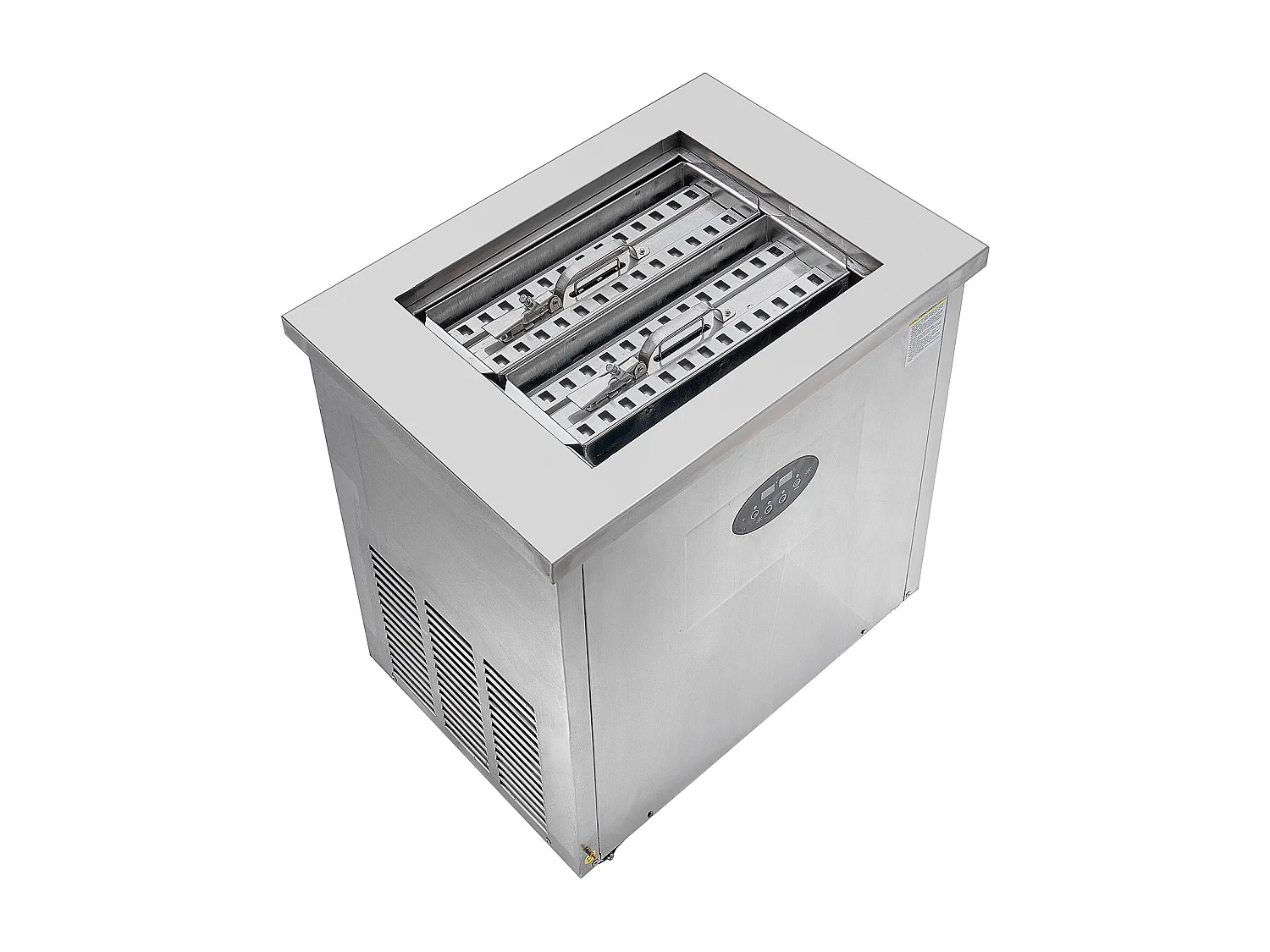 Sorbetière Machine à Glace SucceBuy Commerciale avec 2 Moules - Machine à Glace Commerciale 52 Pièces pour Entreprise