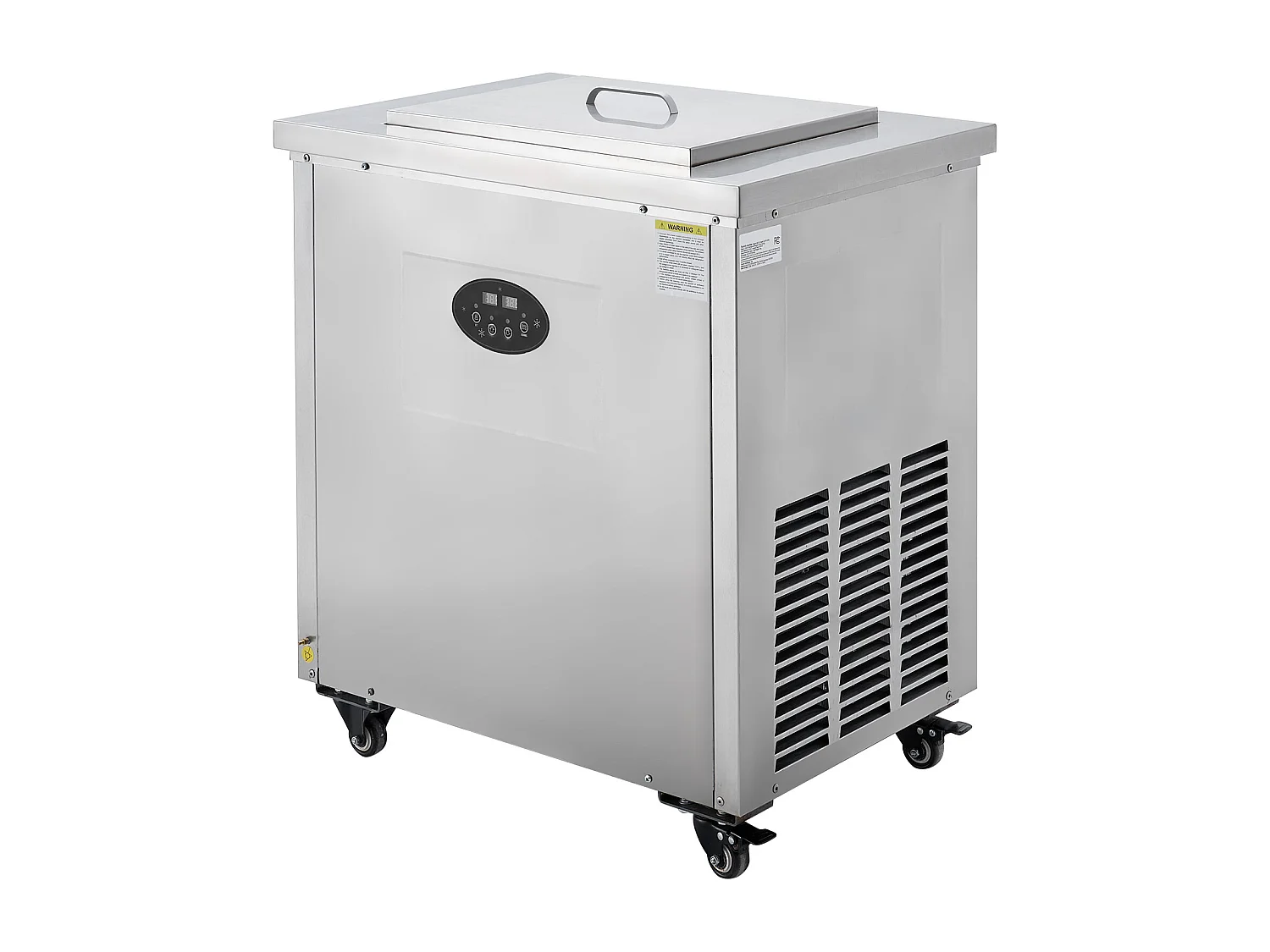 Sorbetière Machine à Glace SucceBuy Commerciale avec 2 Moules - Machine à Glace Commerciale 52 Pièces pour Entreprise