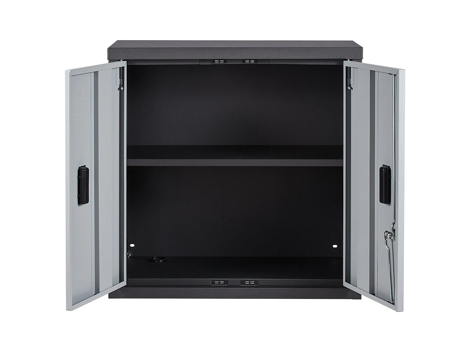 Armoire SucceBuy Murale Pliable, Rangement de Garage de 66cm, Montage Mural, 109kg, Parfaite pour Optimiser l'Espace de Stockage