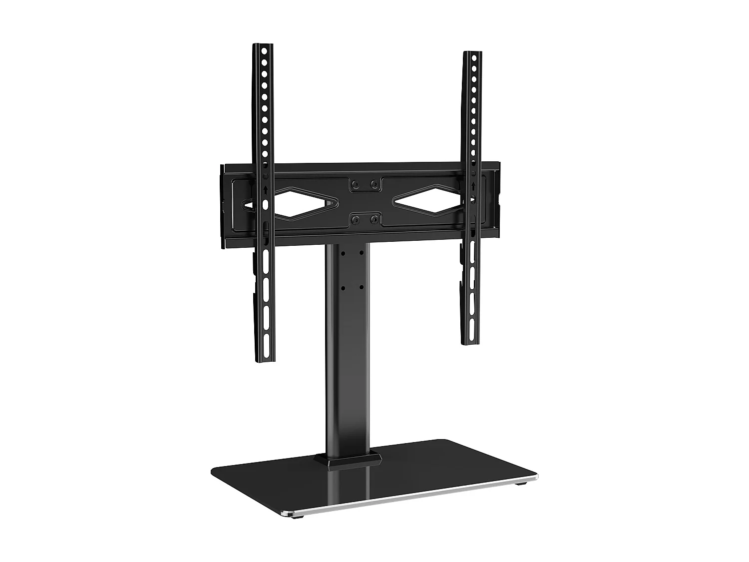 Soporte de TV SucceBuy 81-140cm Giratorio de Altura Ajustable, Soporte de TV Universal, Ofreciendo una Experiencia de Visualización Cómoda