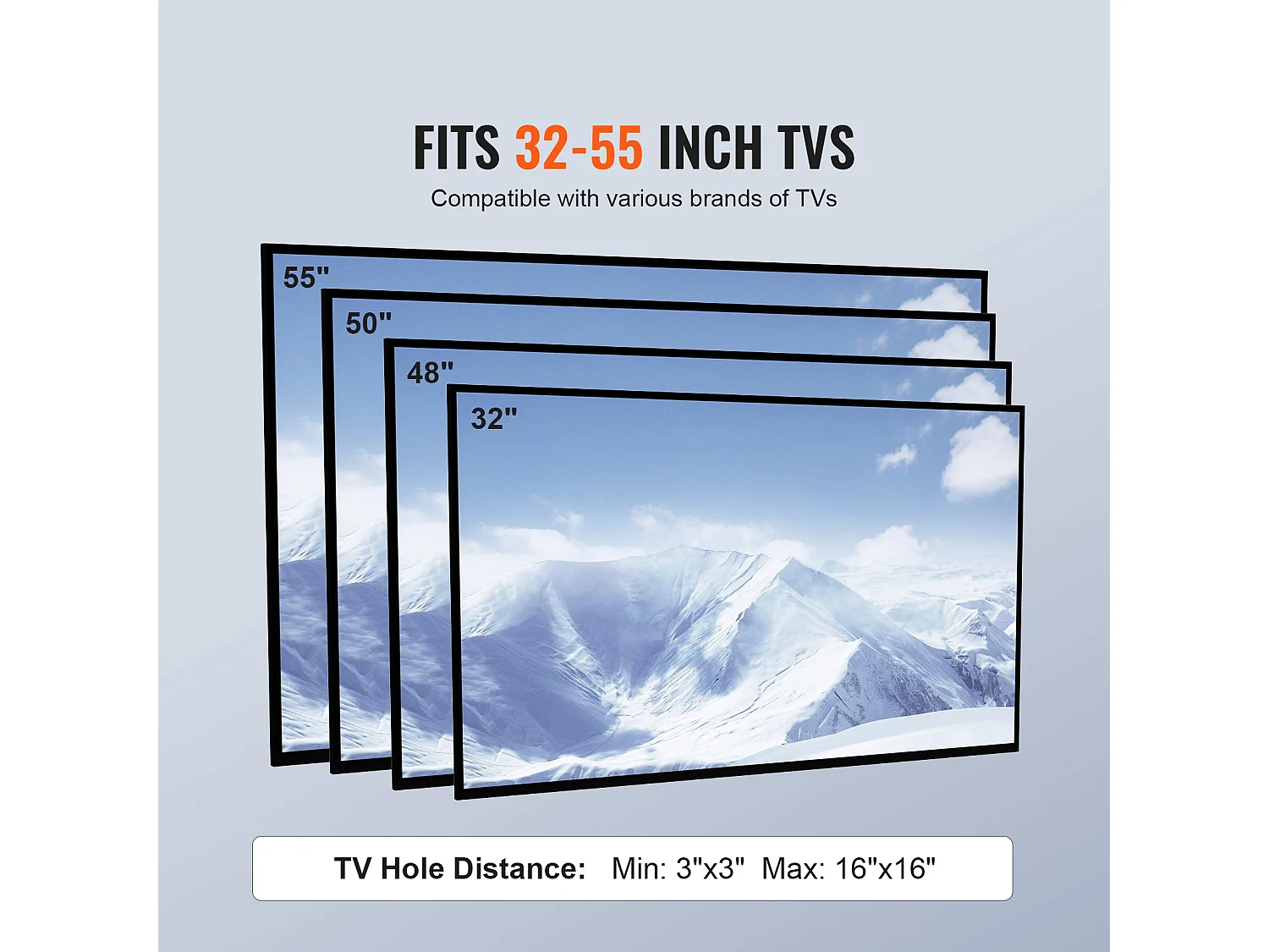 Soporte de TV SucceBuy 81-140cm Giratorio de Altura Ajustable, Soporte de TV Universal, Ofreciendo una Experiencia de Visualización Cómoda