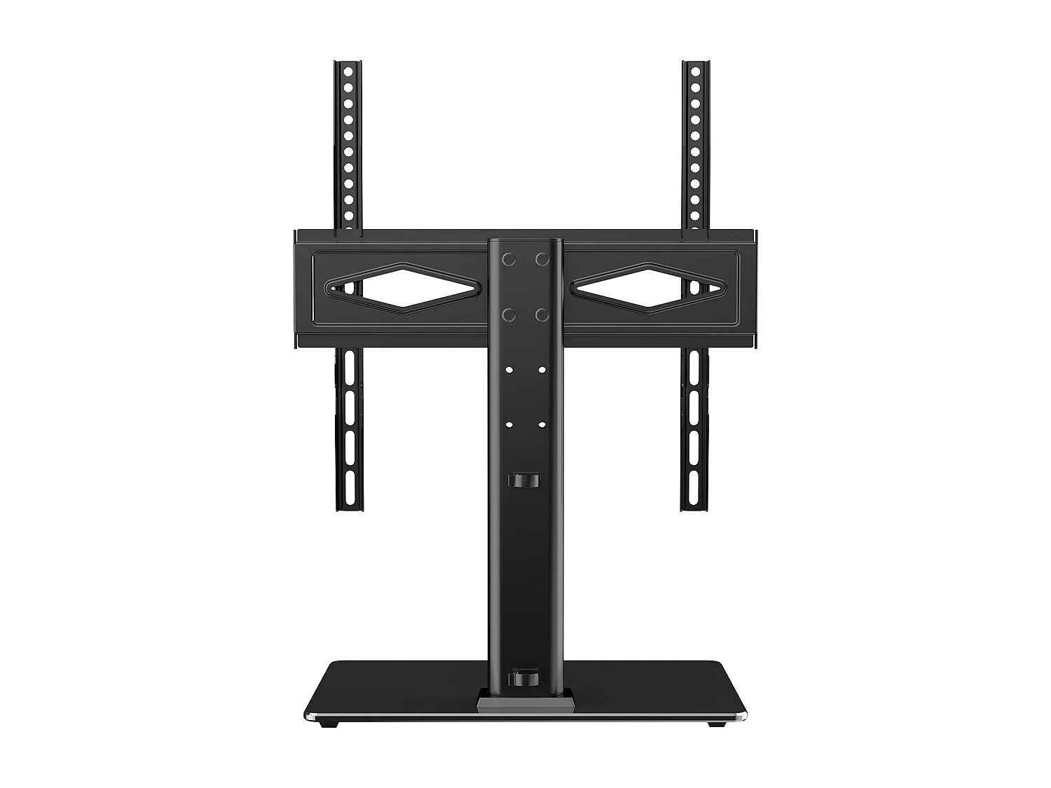 Soporte de TV SucceBuy 81-140cm Giratorio de Altura Ajustable, Soporte de TV Universal, Ofreciendo una Experiencia de Visualización Cómoda