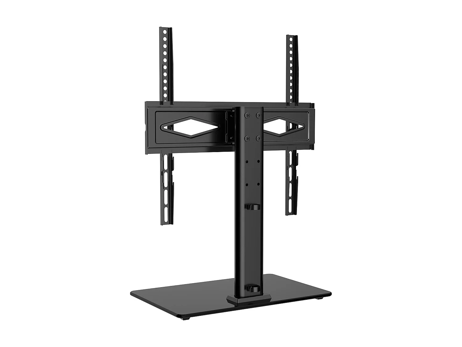 Soporte de TV SucceBuy 81-140cm Giratorio de Altura Ajustable, Soporte de TV Universal, Ofreciendo una Experiencia de Visualización Cómoda