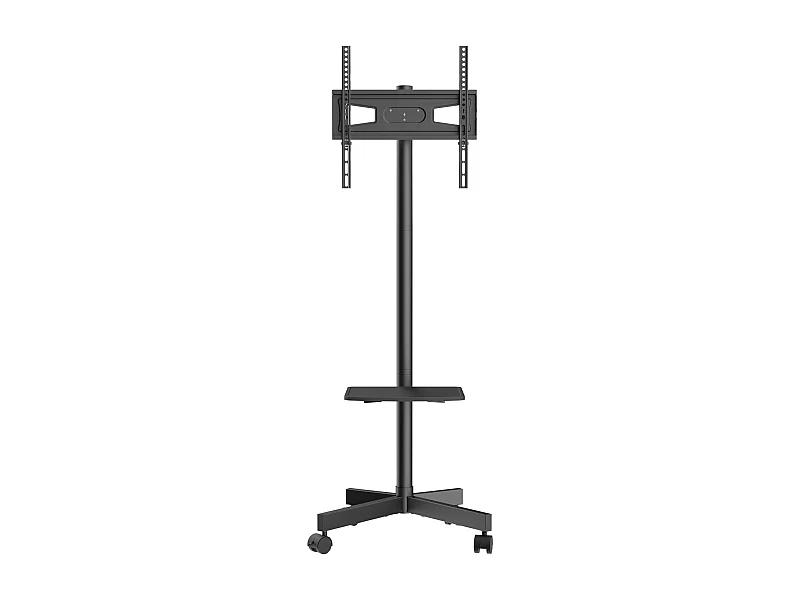 Suporte de TV SucceBuy Móvel para Televisores de 58 a 152cm, com Rodas e Bandeja, Portátil, Fácil de Mover em Diferentes Cômodos