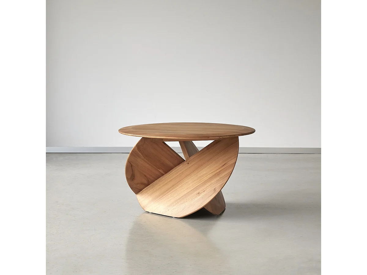 Tavolino in legno di teak 70 Gonzague