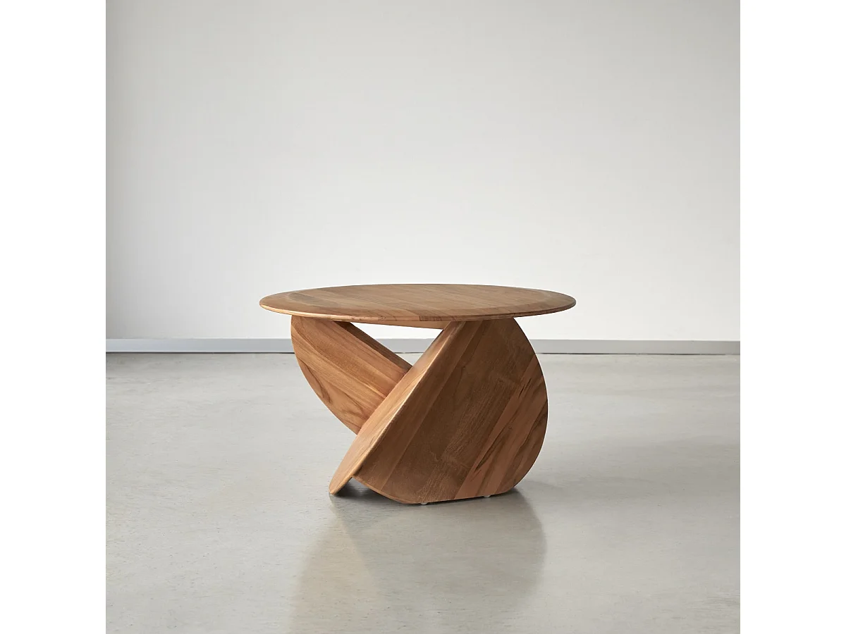 Tavolino in legno di teak 70 Gonzague
