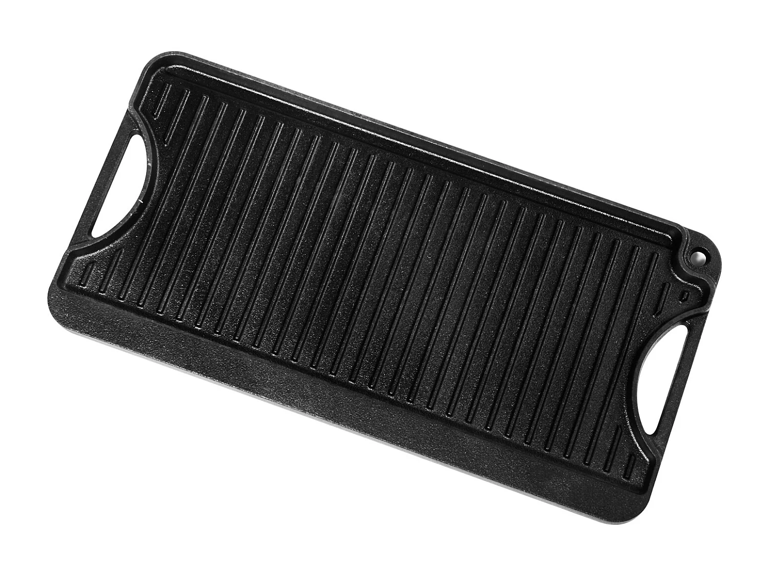 Plaque de Gril, SucceBuy Plaque de Cuisson Réversible en Fonte, Pré-Assaisonnée, 492 × 218 mm