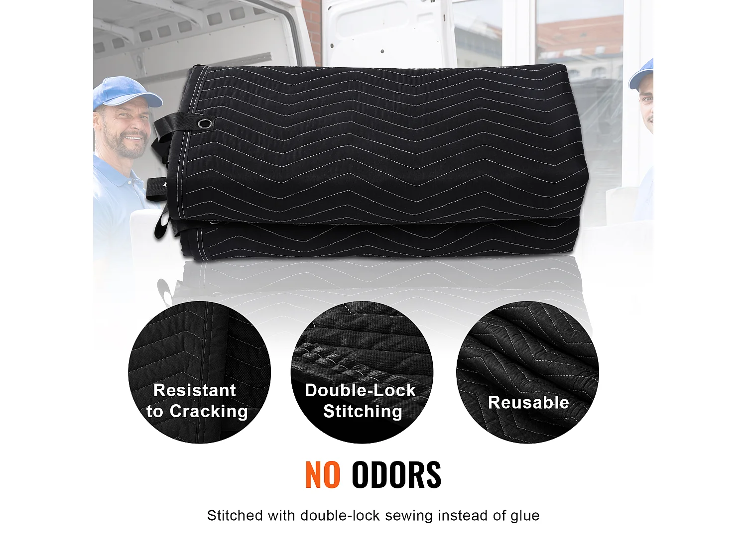 Dekking SucceBuy Geluidsisolerend 244 cm x 203 cm met Acoustische Ogen, Zwart - Perfect voor Geluidsisolatie van Studios en Woonruimten