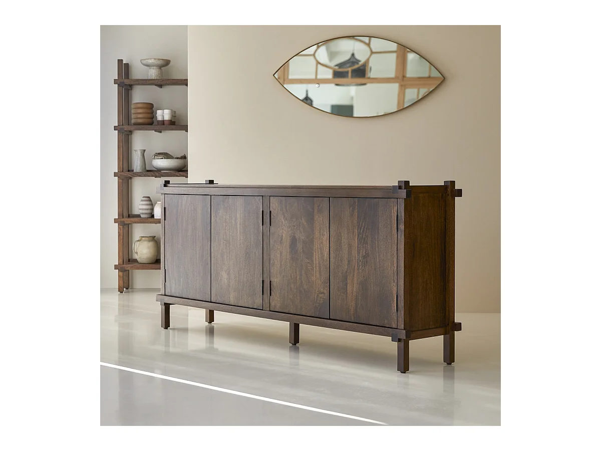Buffet in legno di mango Arko 190 cm