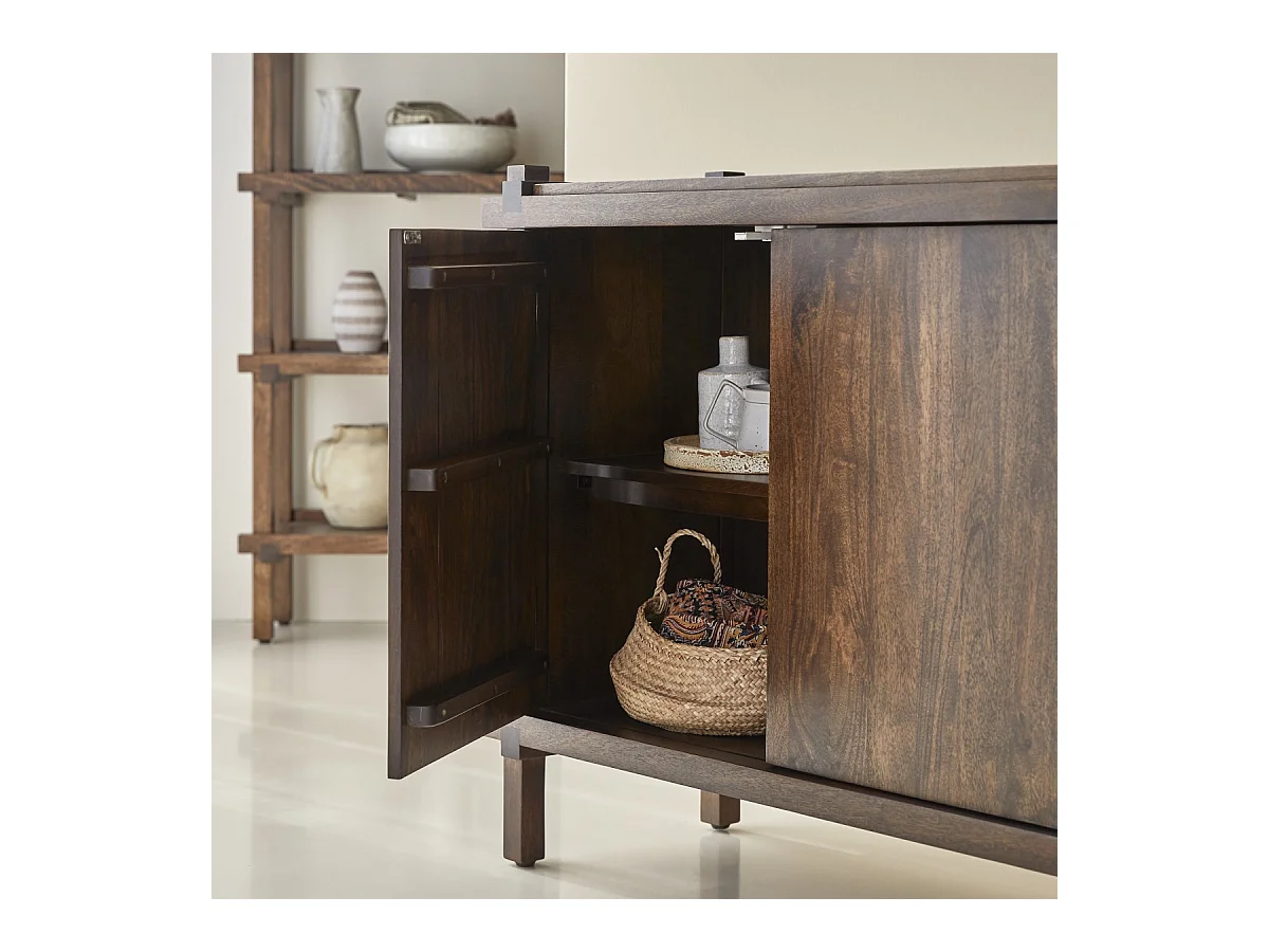 Buffet in legno di mango Arko 190 cm