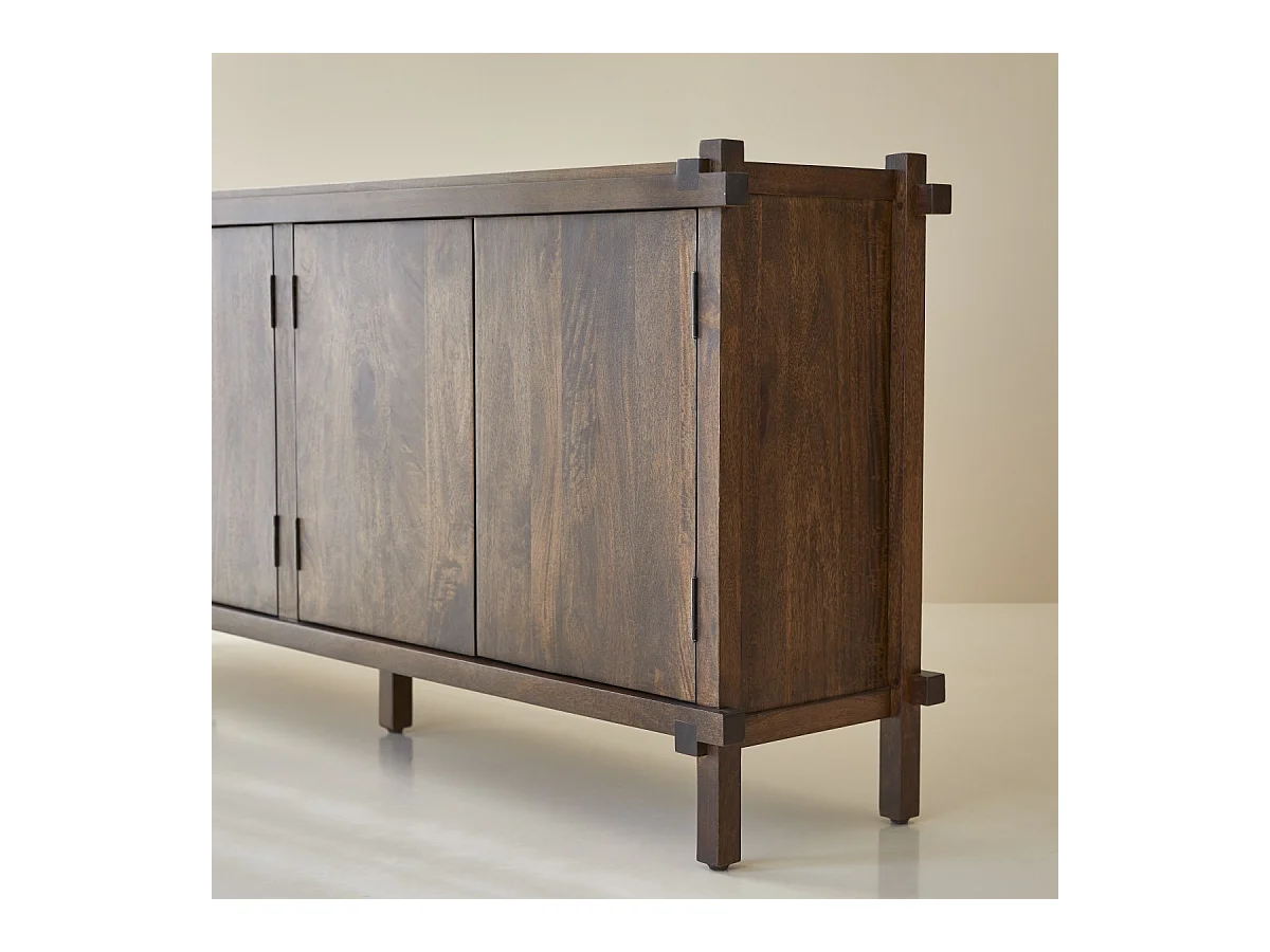 Buffet in legno di mango Arko 190 cm