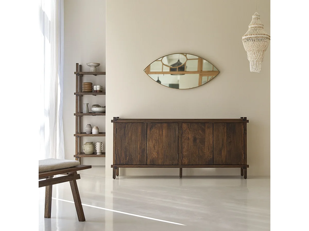 Sideboard Arko aus Mangoholz 190 cm