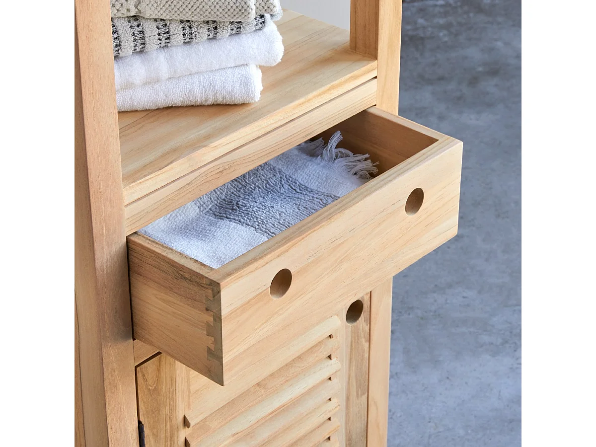 Colonne en bois de teck 190 Coline